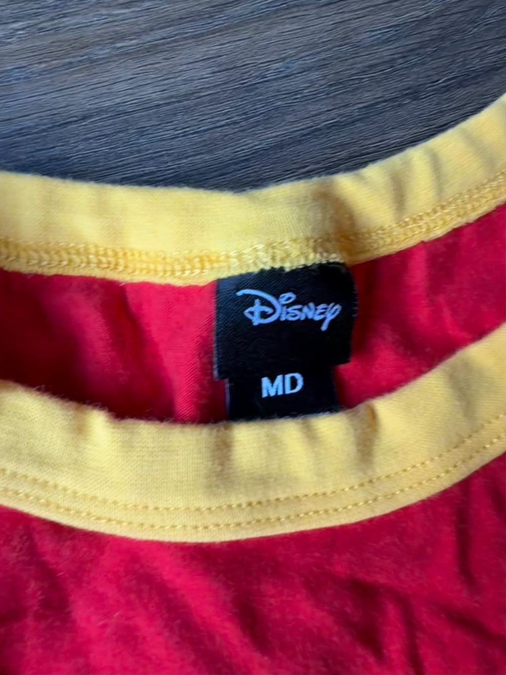 Disney Emperors New Groove Red Dress with Yellow Trim and Llama Graphic - Picture 3 of 3